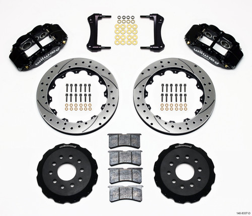 Wilwood 140-8337-D - Narrow Superlite 6R Front Hat Kit 12.88in Drilled 88-93 Corvette C4 Wilwood 140-8337-D - Narrow Superlite 6R Front Hat Kit 12.88in Drilled 88-93 Corvette C4