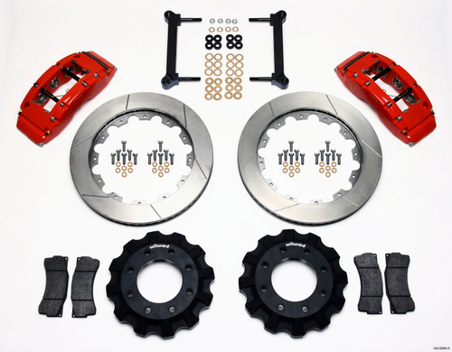 Wilwood 140-8996-R - TC6R Front Kit 16.00in Red 1999-2010 GM H2 Truck/SUV 2500