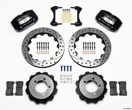 Wilwood 140-9286-D - Dynapro Radial Rear Kit 13.00in Drilled Mitsubishi EVO VIII