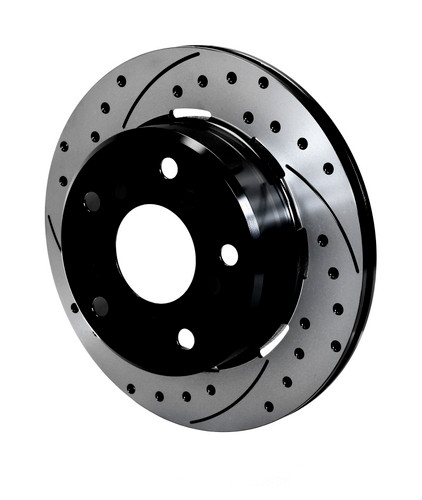 Wilwood 160-13337-BK - Rotor-1.91in Offset-SRP-BLK-Drill-LH 12.19 x .810 - 5 x 5.50