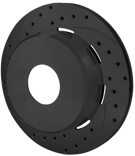 Wilwood 160-11552-BK - Rotor-1.91in Offset-SRP-BLK-Drill-RH 11.00 x .810 -Blank