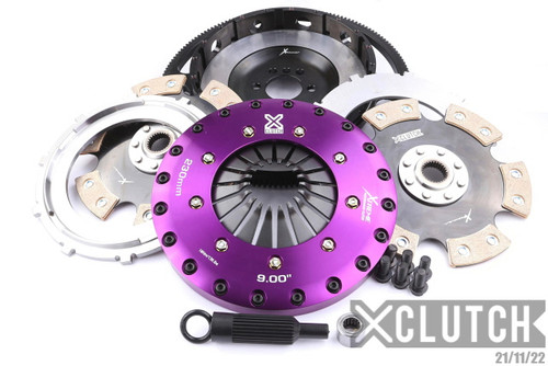 XCLUTCH XKCR23520-2E - 97-04 Chevrolet Corvette Indy 500 Pace Car 5.7L 9in Twin Solid Ceramic Clutch Kit