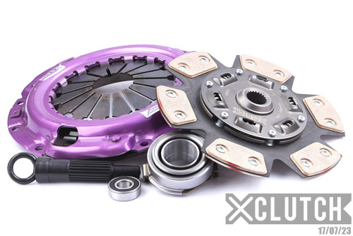XCLUTCH XKFD23003-1B - 88-89 Mazda 323 GTX 1.6L Stage 2 Sprung Ceramic Clutch Kit XCLUTCH XKFD23003-1B - 88-89 Mazda 323 GTX 1.6L Stage 2 Sprung Ceramic Clutch Kit
