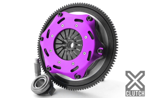 XCLUTCH XKHN18526-2E - 07-08 Honda Fit Base 1.5L 7.25in Twin Solid Ceramic Clutch Kit