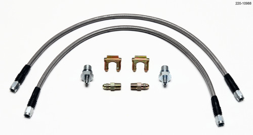 Wilwood 220-10988 - Flexline Kit Universal. 18in M10 x 1.0 BF to 1/8-27 NPT