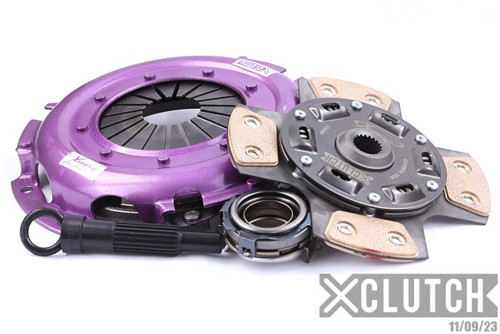 XCLUTCH XKMI20002-1B - 91-95 Hyundai Scoupe Base 1.5L Stage 2 Sprung Ceramic Clutch Kit