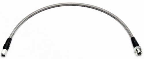 Wilwood 220-8222 - 19in OAL Flexline -3 Hose to M10 x 1.00 to -3 Female Bubble Flare