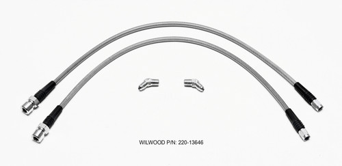 Wilwood 220-13646 - Flexline Kit Front 07-11 BMW 3 Series