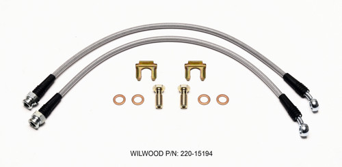 Wilwood 220-15194 - Flexline Kit Front C6 Corvette (non-Z06)