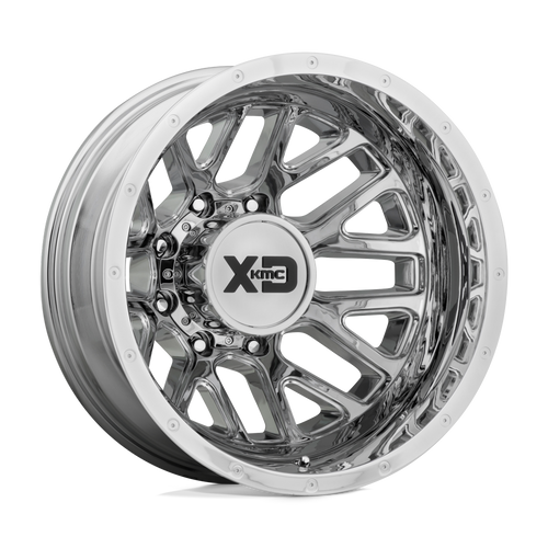 XD Wheels XD843765892155N - Xd843 Grenade Dually 17X6.5 Chrome - Rear