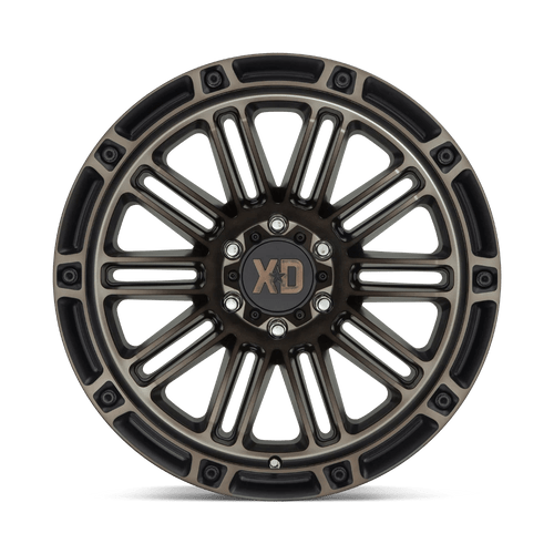 XD Wheels XD84621068618N - Xd846 Double Deuce 20X10 Satin Black With Dark Tint