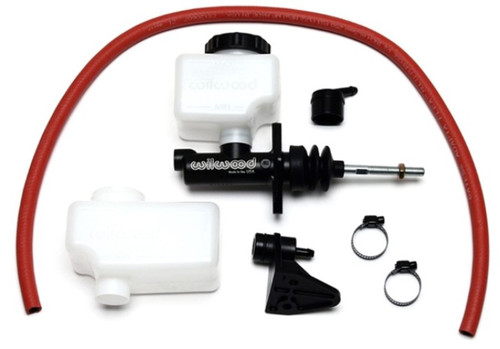 Wilwood 260-13623 - Short Remote M/C Kit 1-1/8in Bore 3/8in-24 Banjo Outlet