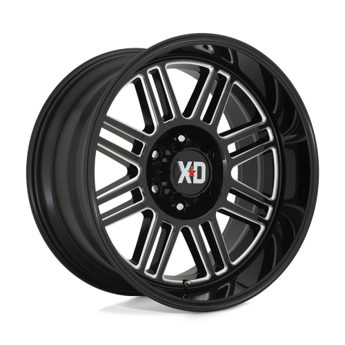 XD Wheels XD85021080318N - Xd850 Cage 20X10 Gloss Black Milled