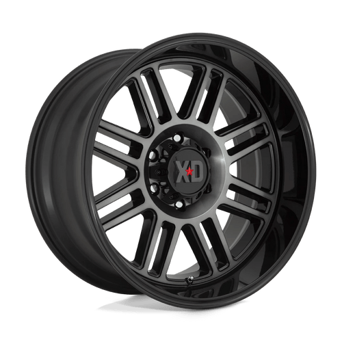XD Wheels XD85029080400 - Xd850 Cage 20X9 Gloss Black With Gray Tint