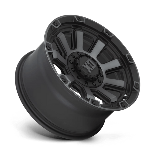 XD Wheels XD85279067400 - Xd852 Gauntlet 17X9 Satin Black With Gray Tint