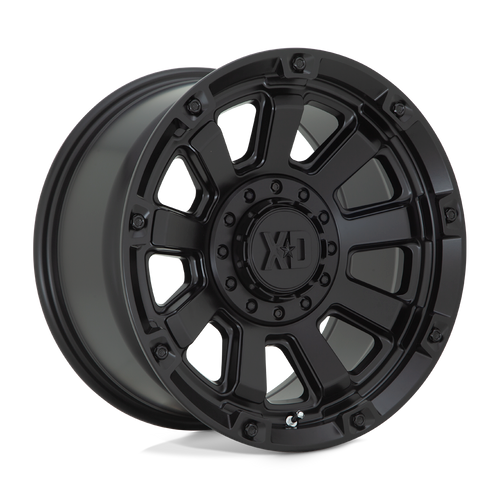 XD Wheels XD85279067700 - Xd852 Gauntlet 17X9 Satin Black