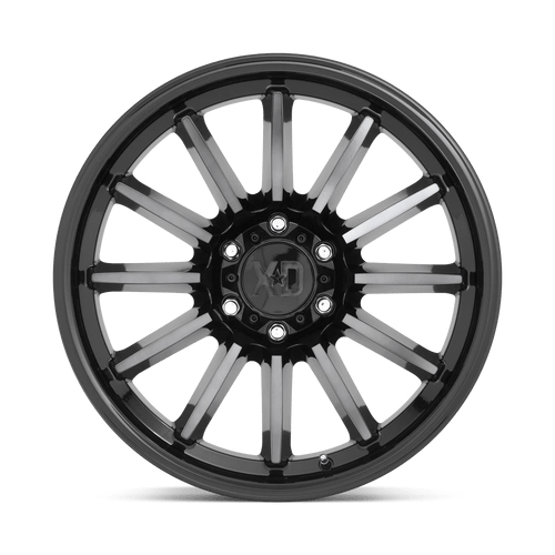 XD Wheels XD85521068418N - Xd855 Luxe 20X10 Gloss Black Machined With Gray Tint