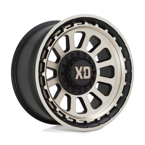XD Wheels XD85621035618N - Xd856 Omega 20X10 Satin Black With Bronze Tint