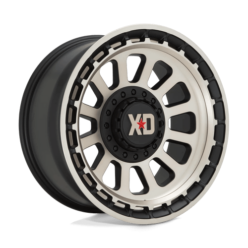 XD Wheels XD85621035618N - Xd856 Omega 20X10 Satin Black With Bronze Tint
