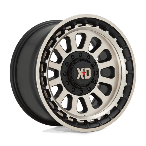 XD Wheels XD85679000612N - Xd856 Omega 17X9 Satin Black With Bronze Tint