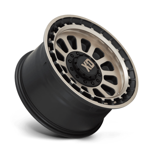XD Wheels XD85679035612N - Xd856 Omega 17X9 Satin Black With Bronze Tint