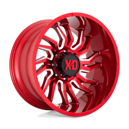 XD Wheels XD85822087918N - Xd858 Tension 22X10 Candy Red Milled