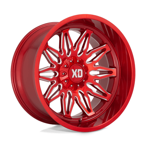XD Wheels XD85921067918N - Xd859 Gunner 20X10 Candy Red Milled