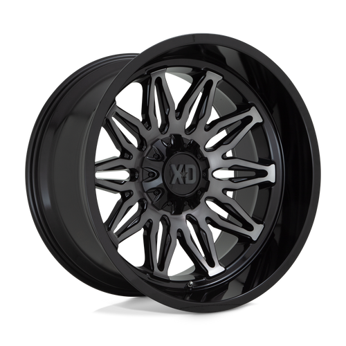 XD Wheels XD85921067418N - Xd859 Gunner 20X10 Gloss Black Machined With Gray Tint