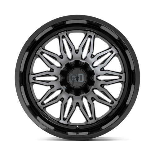 XD Wheels XD85922035418N - Xd859 Gunner 22X10 Gloss Black Machined With Gray Tint
