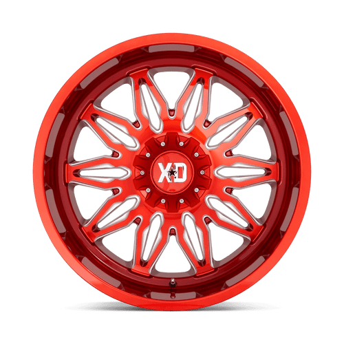 XD Wheels XD85922267944N - Xd859 Gunner 22X12 Candy Red Milled
