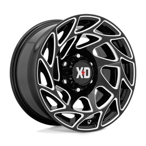 XD Wheels XD86021063318N - Xd860 Onslaught 20X10 Gloss Black Milled