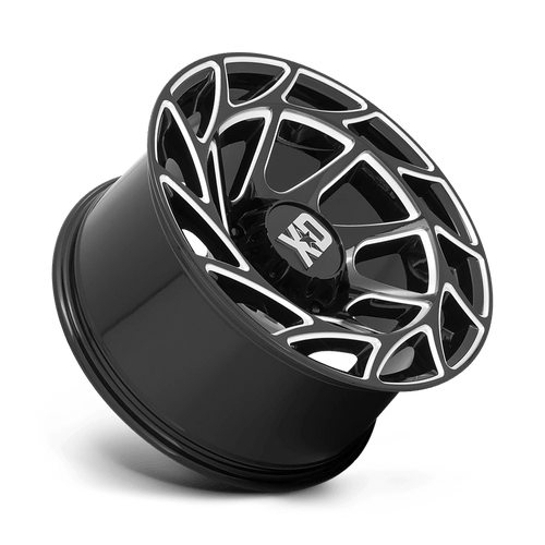 XD Wheels XD86021087318N - Xd860 Onslaught 20X10 Gloss Black Milled