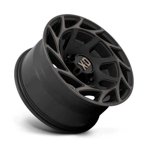 XD Wheels XD86021080618N - Xd860 Onslaught 20X10 Satin Black With Bronze Tint