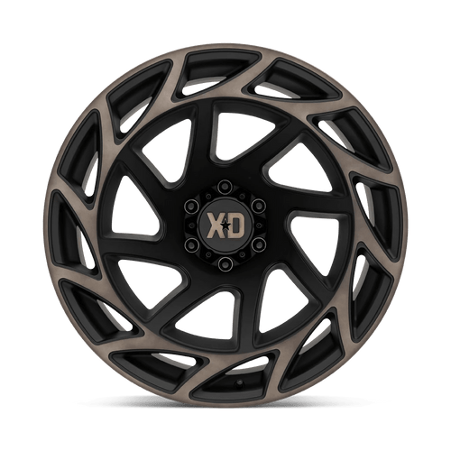 XD Wheels XD86022268644N - Xd860 Onslaught 22X12 Satin Black With Bronze Tint