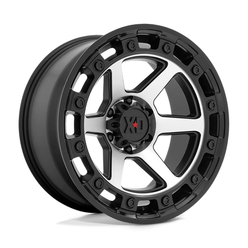 XD Wheels XD86221063518N - Xd862 Raid 20X10 Satin Black Machined