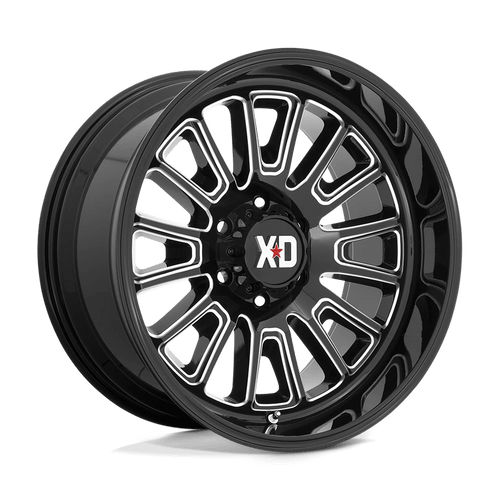 XD Wheels XD86424288344N - Xd864 Rover 24X12 Gloss Black Milled