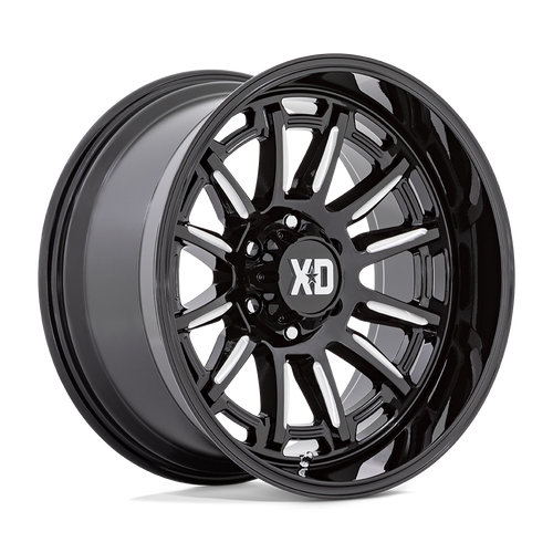 XD Wheels XD86521063318N - Xd865 Phoenix 20X10 Gloss Black Milled