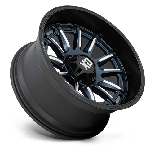 XD Wheels XD865210689A18N - Xd865 Phoenix 20X10 Metallic Blue Milled With Black Lip