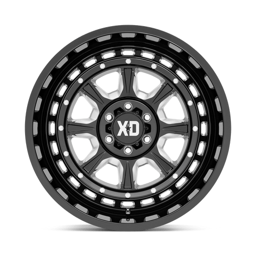 XD Wheels XD866BE20105018N - Xd866 Outlander 20X10 Gloss Black Milled