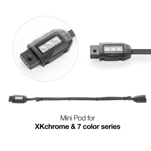 XKGLOW XK-4P-P - XK Glow XKChrome 7 Color Series Color Pod (2nd Gen)