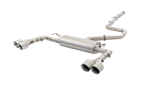 XFORCE ESKC19VKCS - KIA Forte & Forte 5  GT BD 1.6T Sedan and hatch 2019 onward 3" stainless steel catback system with Varex