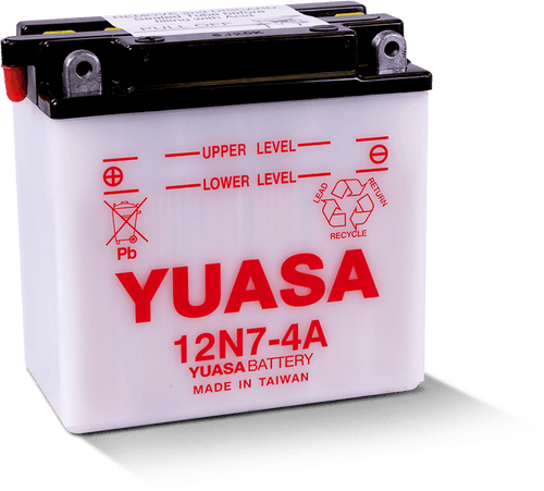 Yuasa Battery YUAM2274A - Yuasa 12N7-4A Conventional 12-Volt Battery