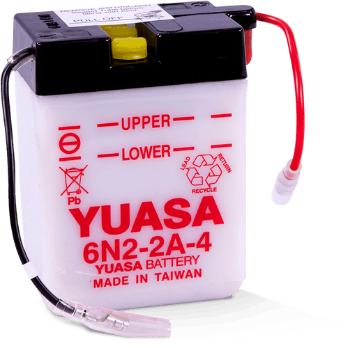 Yuasa Battery YUAM2620B - Yuasa 6N2-2A-4 Conventional 6-Volt Battery