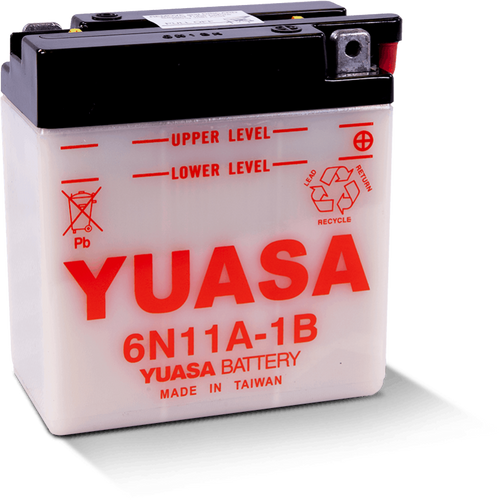Yuasa Battery YUAM26111 - Yuasa 6N11A-1B Conventional 6-Volt Battery