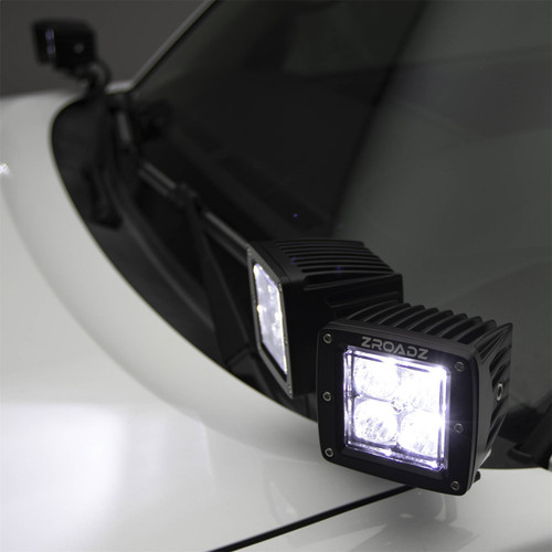 ZROADZ Z360002 - Hood Hinge Adapter LED Bracket