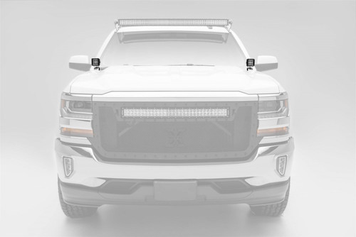 ZROADZ Z362081-KIT2 - CHEVROLET SILVERADO 1500 A-Pillar 2 LED Pod Lights Kit