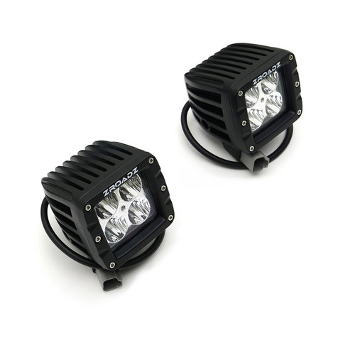 ZROADZ Z362181-KIT2 - Hood Hinge LED Kit; Incl. [2] 3 in. LED Pod Lights And Universal Wiring Harness;