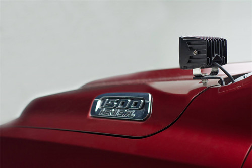 ZROADZ Z364721-KIT2 - Hood Hinge LED Kit; Incl. [2] 3 in. LED Pod Lights And Universal Wiring Harness;