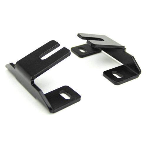 ZROADZ Z415371-KIT - OEM Grille LED Kit, Black, Mild Steel, Bolt-On, Includes (2) 10 Inch  LED Single Row Slim Light Bar and Universal Wiring Harness, Mounts behind top opening of OEM Grille