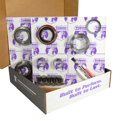Yukon Gear YGK2048 - Ring & Pinion Install Kit 8.8in. Ford Rear 4.56 Ratio 2.53in. OD Axle Bearings + Seals